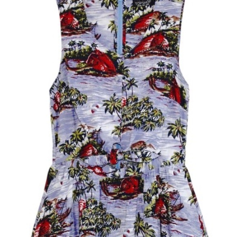 TOPSHOP Retro Mini Dress